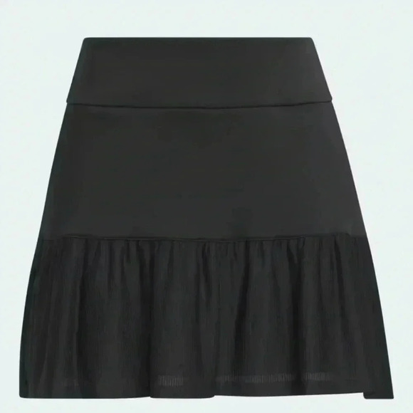 Adidas Women's Ultimate365 Frill Skort 8/10 Black - Picture 3 of 4